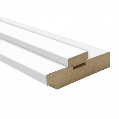 Дверна коробка ОМіС Д/34(40) 2070х80 мм білий silk matt