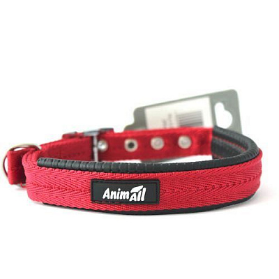 Ошейник AnimAll 15x400 мм красный HJ-C007