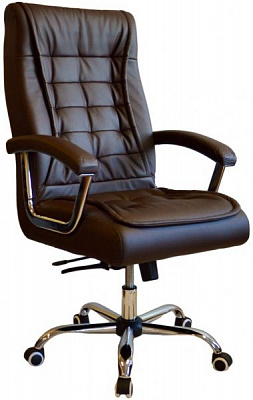 Кресло Примтекс Плюс Chicago chrome MF B-66 PK темно-коричневый 