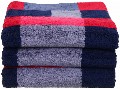Полотенце махровое Mosaic 50x100 см деним Cawo 