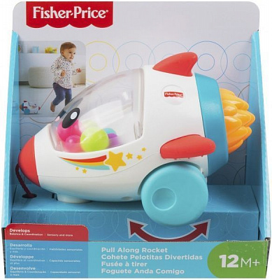 Іграшка-каталка Fisher Price Весела ракета GCV74