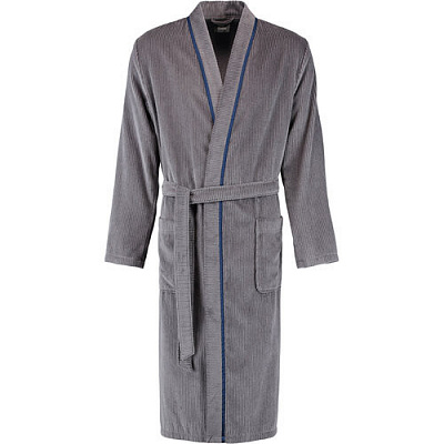 Халат чоловічий Cawo Hood р. 48 сірий 57037176348