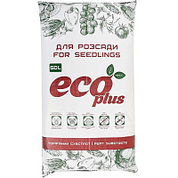 Субстрат торфяной Eco Plus для рассады 50 л