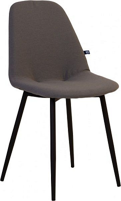 Стул обеденный Nowy Styl FABBI FX BLACK (BOX-2) GD-50 черный/серый