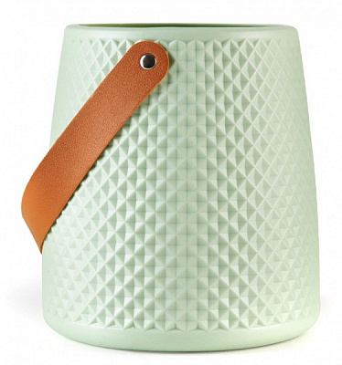 Ваза пластиковая MVM DH-FLOWERS-10 OLIVE 17,5 см 