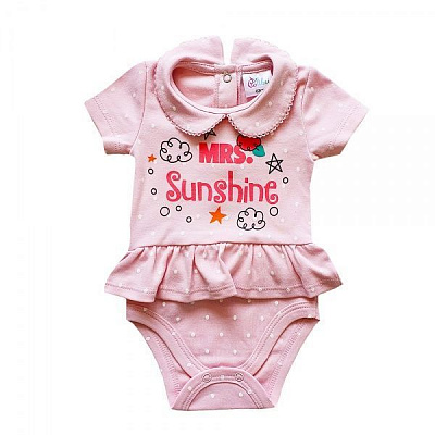 Боди для девочек для девочки Colibri р.80 розовый G3045 