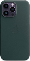 Чохол Apple Leather Case with MagSafe для iPhone 14 Pro Max forest green(MPPN3ZE/A)