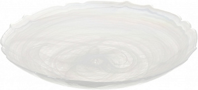 Блюдо Icequeen 33 см блестящий ирис Dekor Cam 