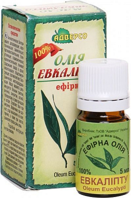 Эфирное масло Адверсо Евкаліптова 5 мл 