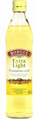 Масло оливковое ТМ Borges Extra Light 500 мл 