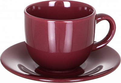 Чашка з блюдцем Berry 220 мл Bella Vita