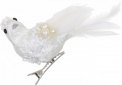 Декорація новорічна Пташка витончена 14 см EPI-JY11330