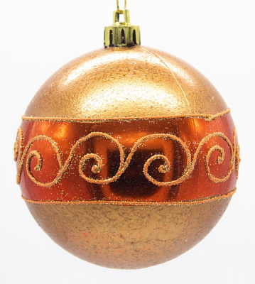Куля новорічна Орнамент d60 60 мм 3178