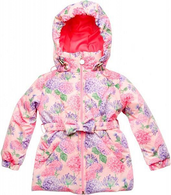 Куртка Модний Карапуз Гортензия 03-00947-0 р.104 рожевий
