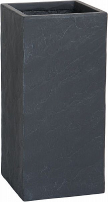 Кашпо декоративне Engard Кампанія квадратний 47 л чорний