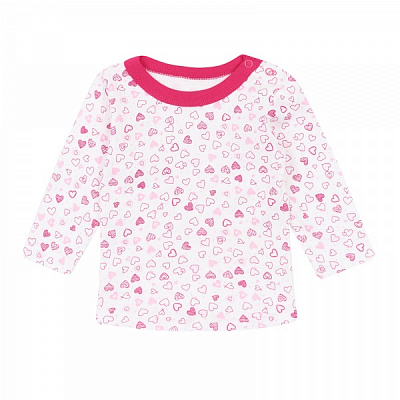 Кофта для девочки ЛяЛя 3БК003-1 р.68 малиновый 2-013 