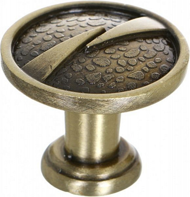 Ручка-кнопка антична бронза Kerron RK-026 BA