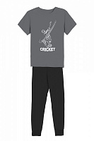 Піжама для хлопчиків KOSTA р.146–152 сірий 2236-4 