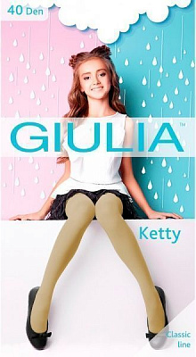Колготки детские Giulia KETTY 40 р.140-146 daino 