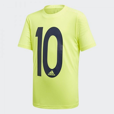 Футболка Adidas YB M ICON JER DV1318 152 салатовый
