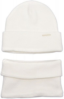 Шапочка дитяча унісекс Pompona р.54-56 білий 20 Z P 77 k