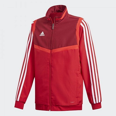 Джемпер Adidas TIRO19 PRE JKTY D95931 р. 128 красный