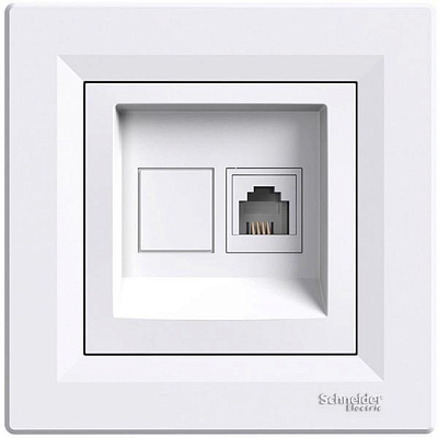 Розетка Asfora EPH4100121 белая