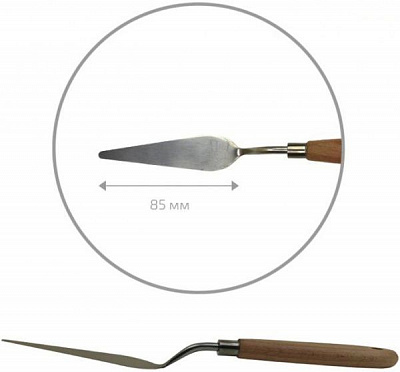 Мастихин 11923 капля 8,5 см код 1016 Rosa Start 