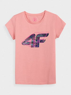 Футболка 4F HJL21-JTSD003A-56S р.146 светло-розовый