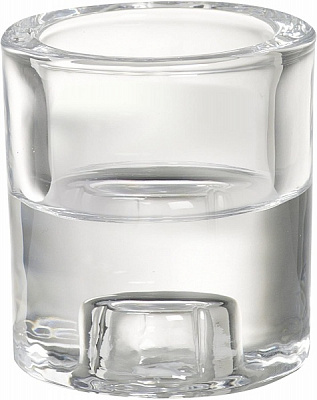 Подсвечник круглый 65/60 2в1 для чайных, конусных и столовых свечей Bolsius