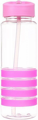 Бутылка для воды Modern 750 мл розовая Flamberg Smart Kitchen