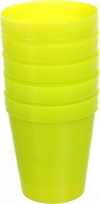 Набор стаканов пластиковых в ассортименте 3924100000 5 шт. GAB Plastic 