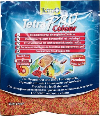 Корм Tetra PRO Color 12 г