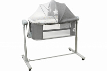 Кроватка детская Coolbaby приставная 4в1 с дистанционным управлением KDD-780D
