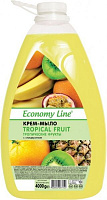 Крем-мыло Economy Line Тропические фрукты 4000 г