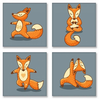 Картина за номерами Yoga-fox Ідейка