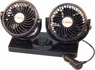 Вентилятор автомобильный Lavita 2 x 4