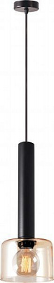 Подвес Vesta Light Tube Glass 59351 1x60 Вт E27 черный 