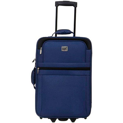 Чемодан UP! (Underprice) 1020NC 30 л синий 51х35х17 см 