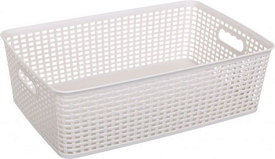 Корзина Gondol Plastic G461 KANGAROO-Maxi кремовый 270x405x130 мм