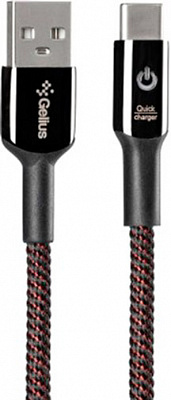 Кабель Gelius Pro Smart GP-U08c USB Type-C 2A (2099900786891) 1 м черный 