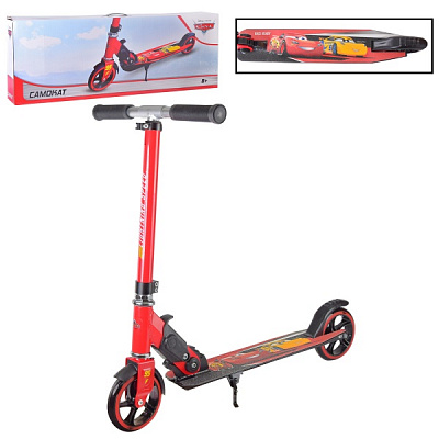 Самокат Disney Cars красный SC22014 