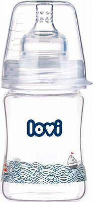 Пляшечка Lovi Diamond Glass Marine 150 мл 74/101