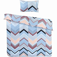 Комплект постельного белья Zigzag 1,5 разноцветный UP! (Underprice) 