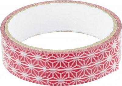 Декоративна клейка стрічка Деко rubin 24 мм 20 м  Crystal