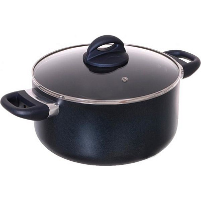 Кастрюля алюминиевая Flamberg Sapfir 5.5 л