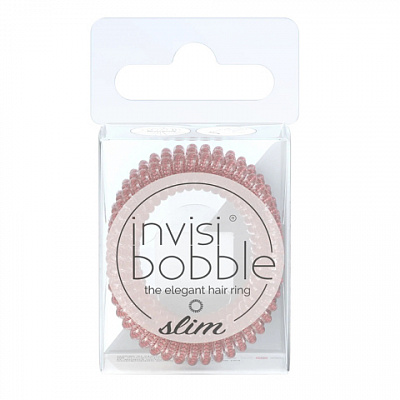 Резинка-браслет Invisibobble Slim Pink Monocle 3 шт. 