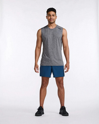 Майка Motion Tank MR7187a_HBM/BLK р.L серый