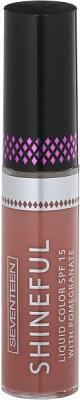 Помада губная Seventeen Shineful Liquid Color №06 10 мл