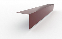 Планка PSM PROFILE внешних углов 0,5 мм тёмно-бордовая (3005)